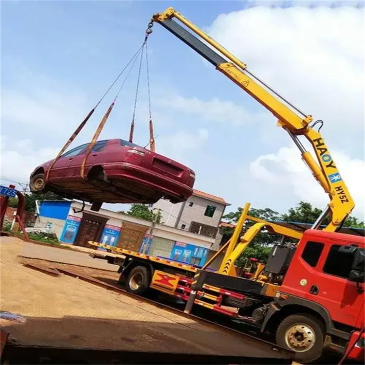 易县吊车救援小汽车怎么吊