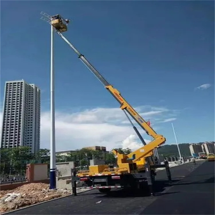 易县维修路灯的曲臂升降车出租